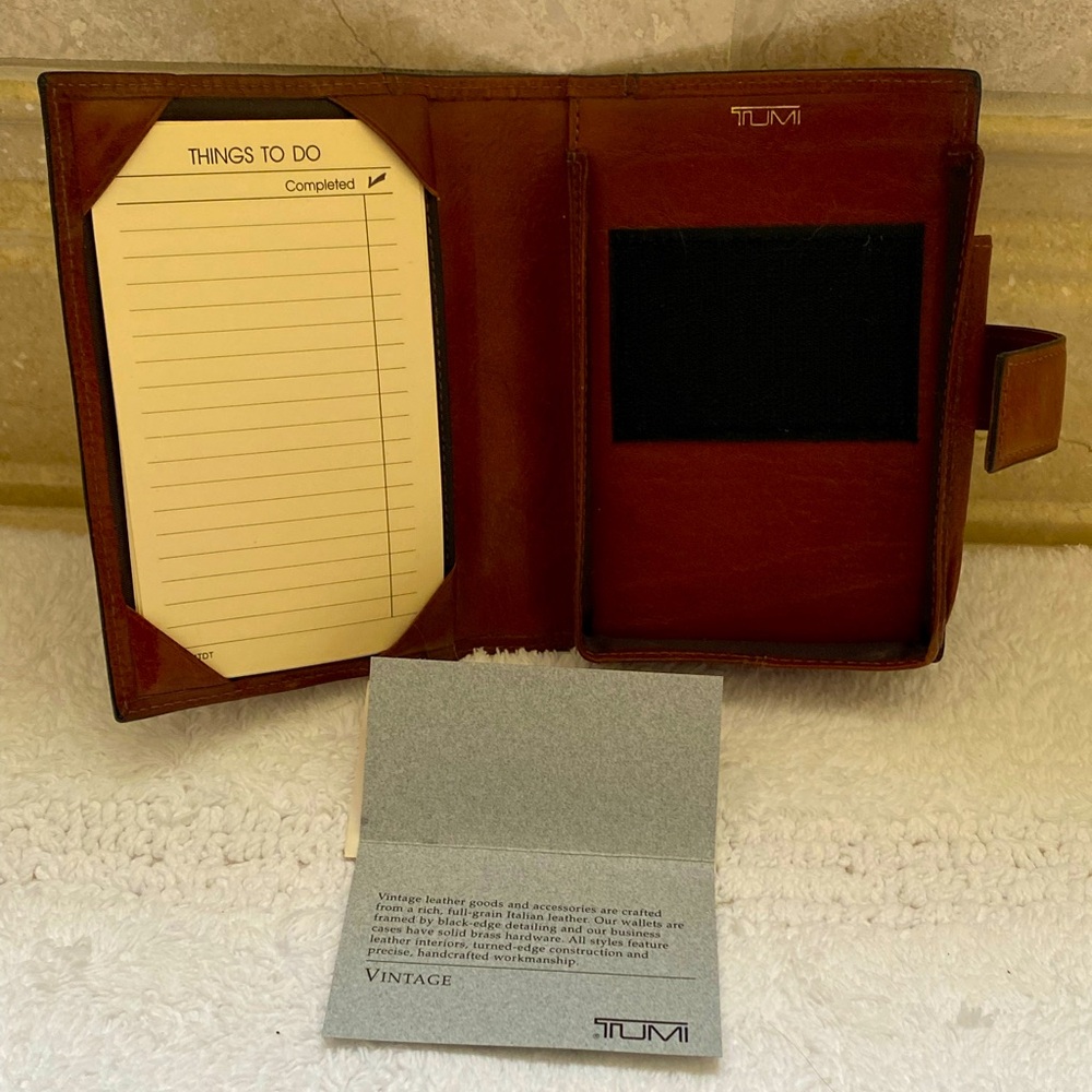 Vintage Tumi Device Case.